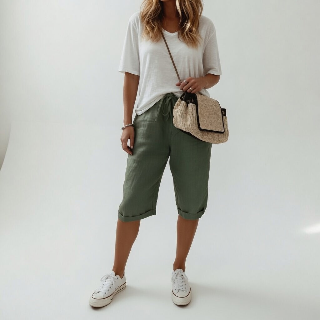Fernande™ — Casual Summer Style Bermuda 100% Cotton