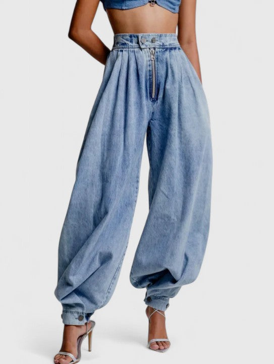 Bianca | Relaxed High-Waist Trousers