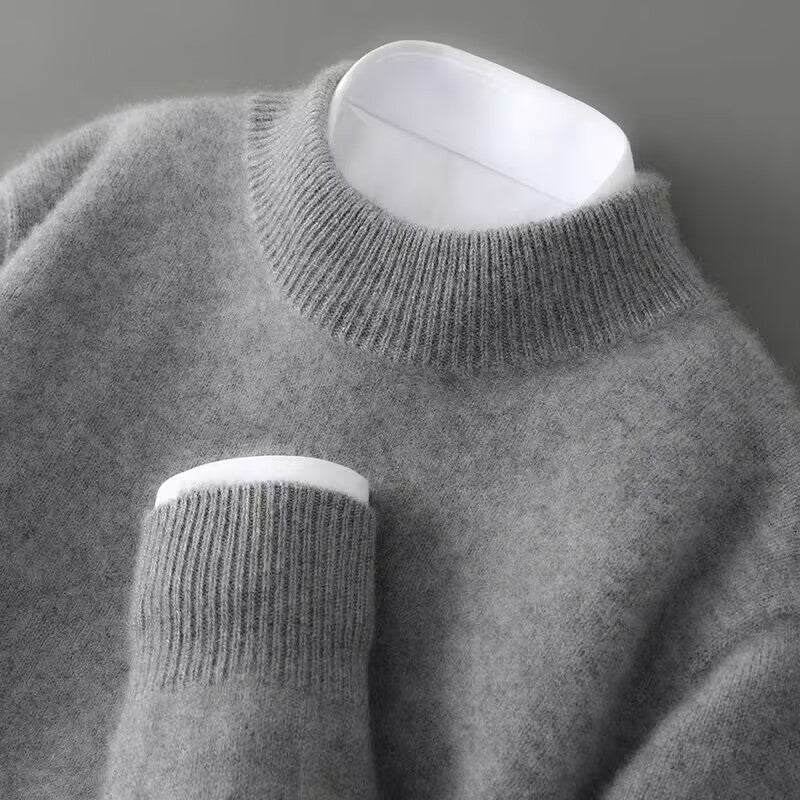 Avery | Mock Neck Knit Sweater