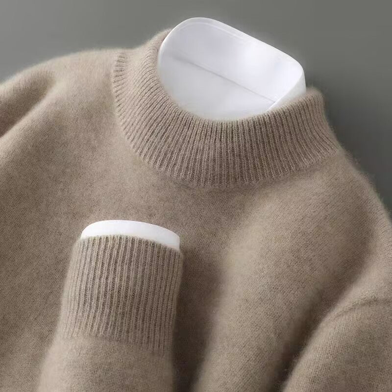 Avery | Mock Neck Knit Sweater