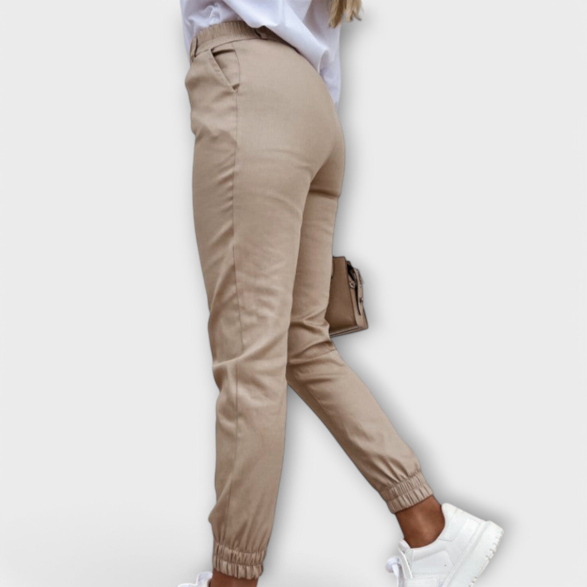 Priya | Tapered High-Waist Pants