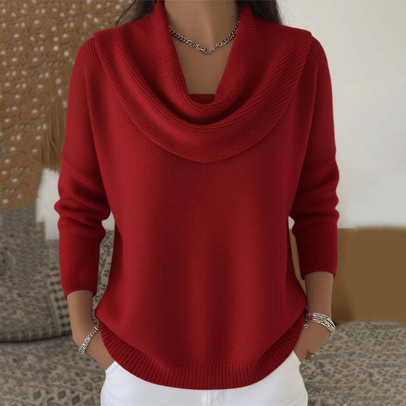 Lily & Lune™| Sweater with Collar