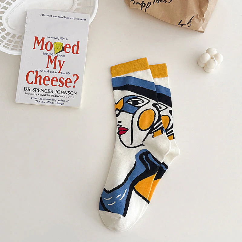 Ariaa™ | Casual Abstract Socks