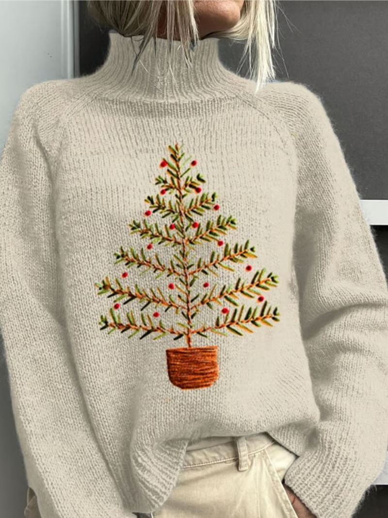 Sophia | Festive Holiday Sweater