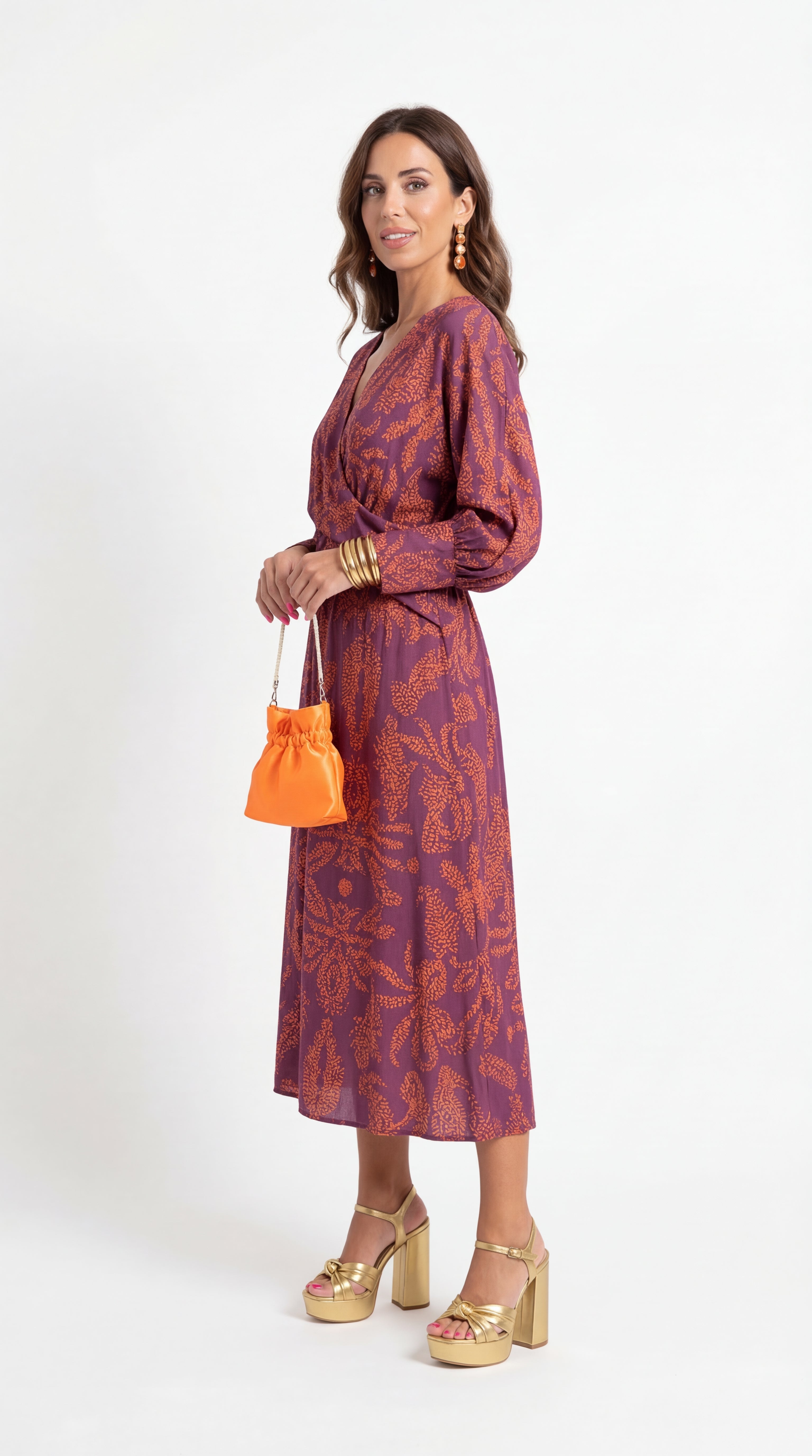 Isadora™ | Printed Midi Dress