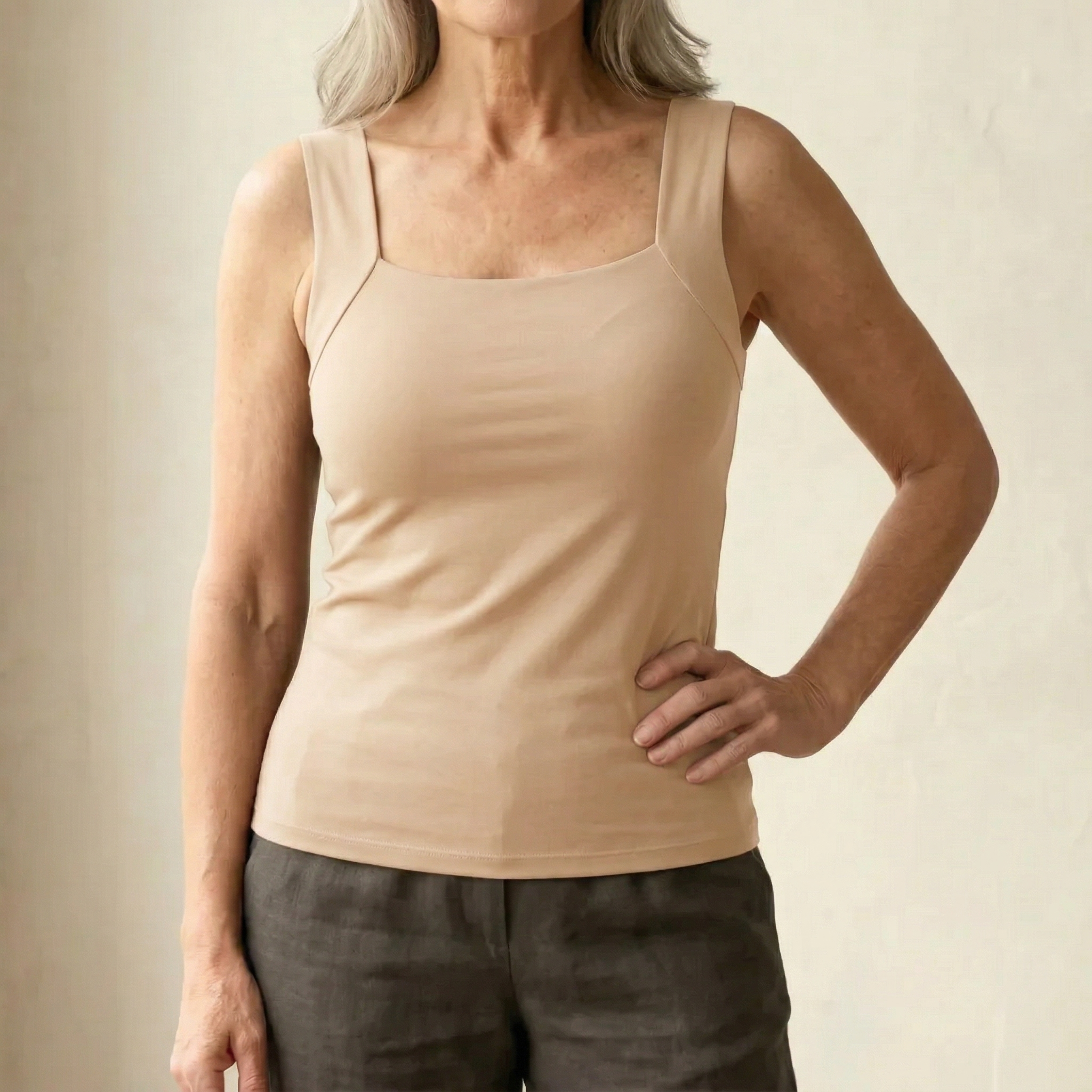 Roxanne™ | Built In Comfort Bra Tanktop