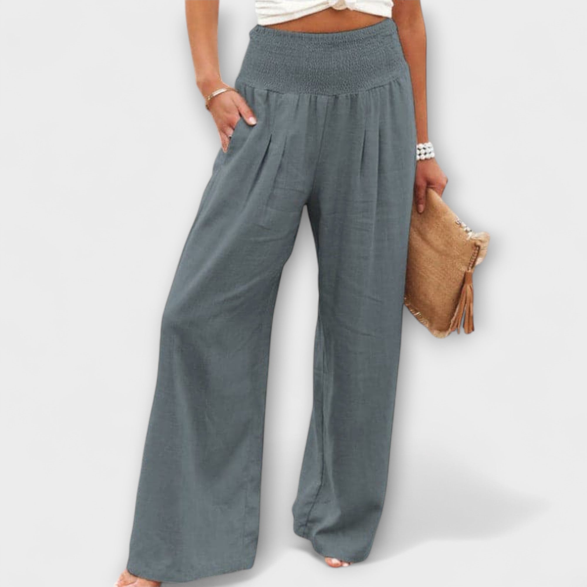 Delphina | Relaxed Wide-Leg Pants