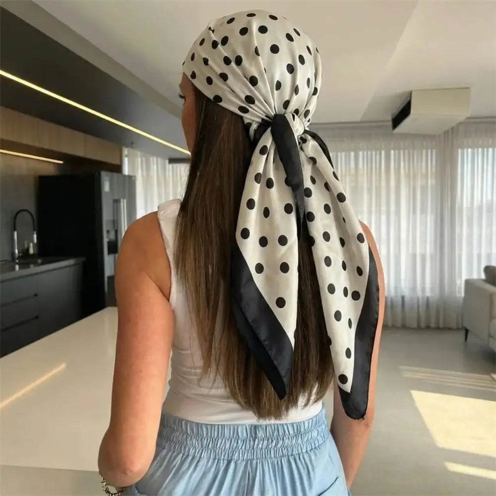 Kalani™ | Vintage Inspired Polka Dot Scarf