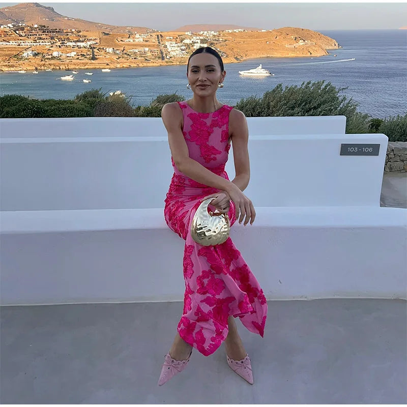 Malcah™ | Timeless Floral Evening Gown