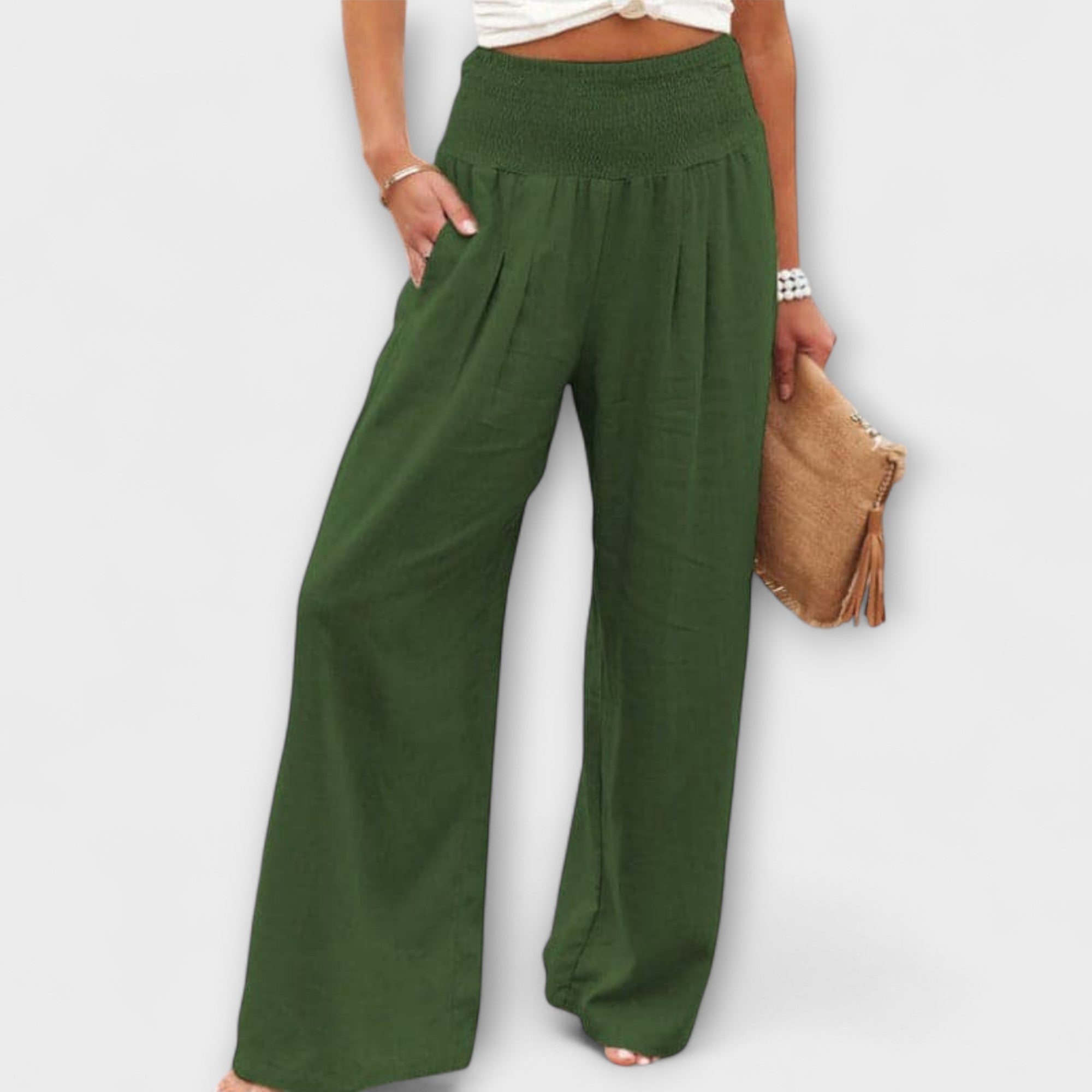 Delphina | Relaxed Wide-Leg Pants