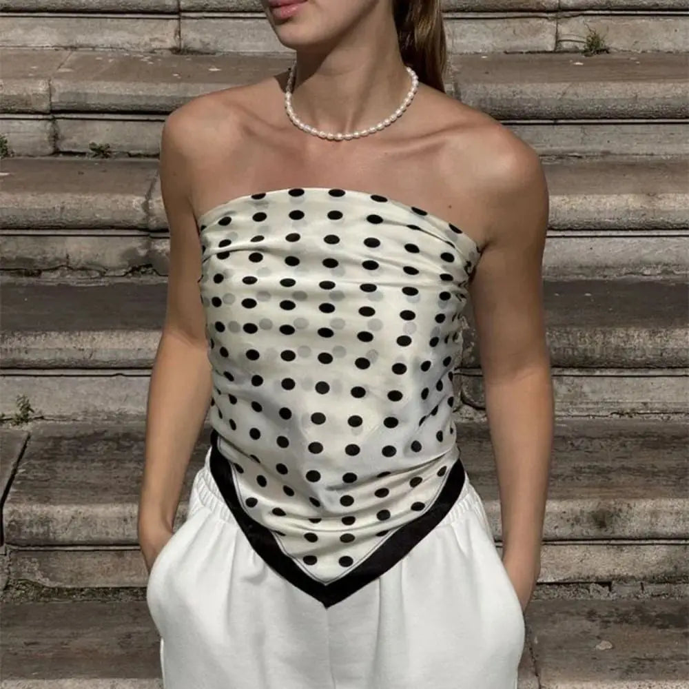 Kalani™ | Vintage Inspired Polka Dot Scarf