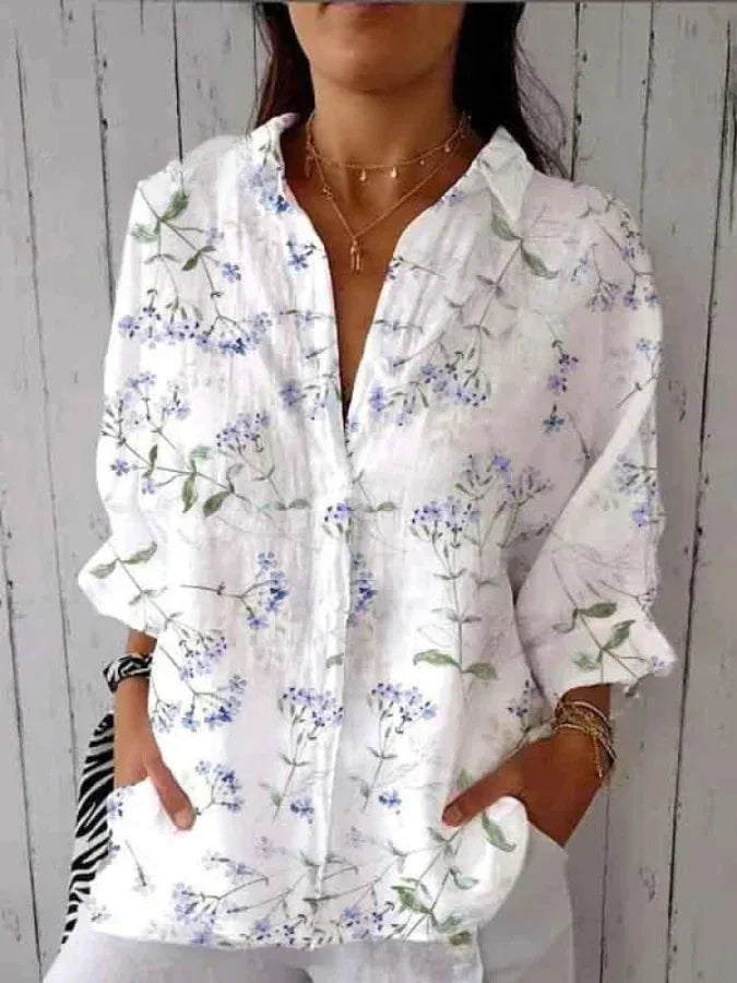 Vida | White Floral Dress