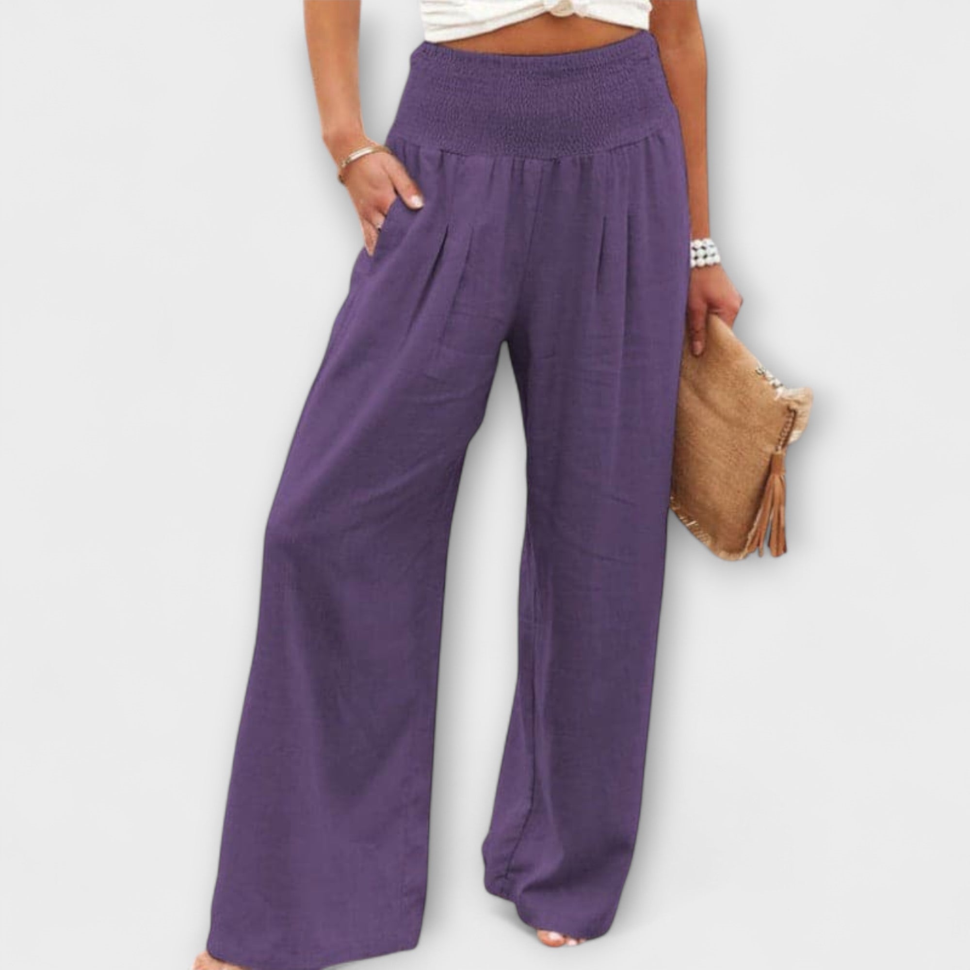 Delphina | Relaxed Wide-Leg Pants