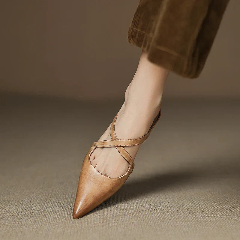 Zoya - Genuine Leather Mules