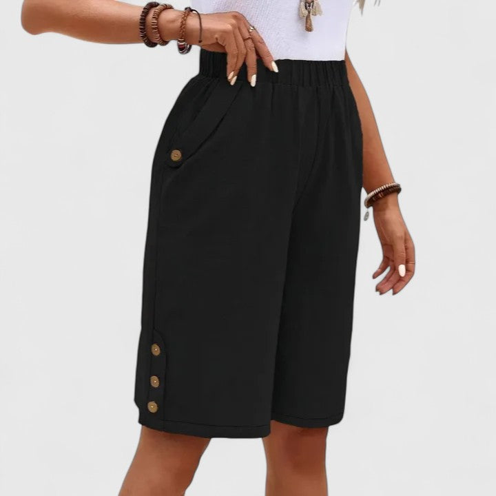 Susannah | Relaxed Knee-Length Shorts