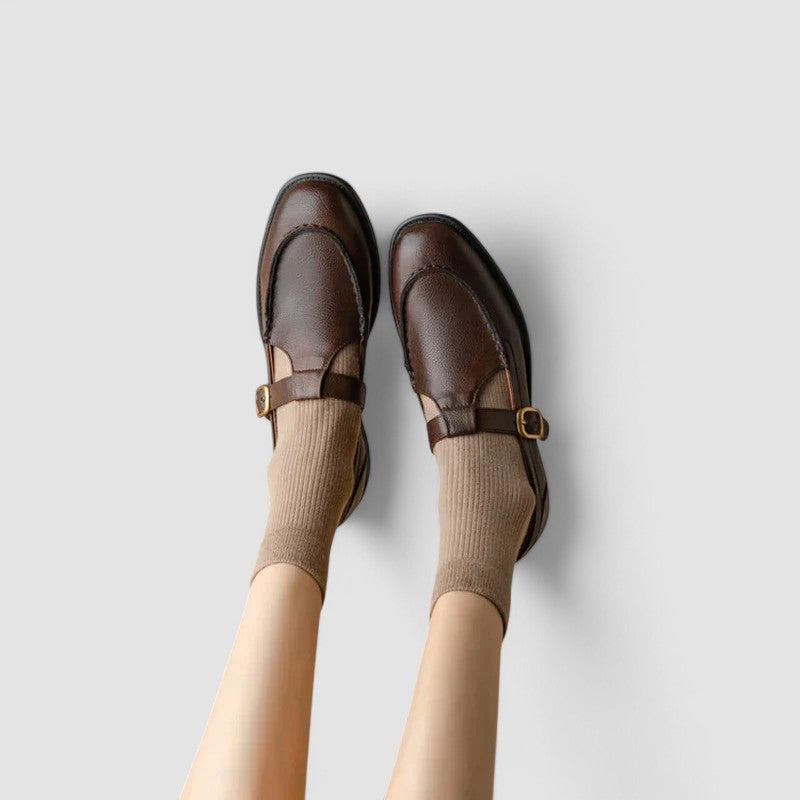 Ariadna | Square Toe Mary Jane Shoes