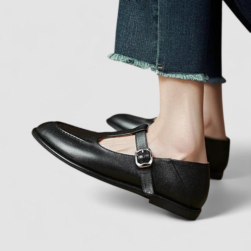 Camila | Low Heel Mary Jane Shoes