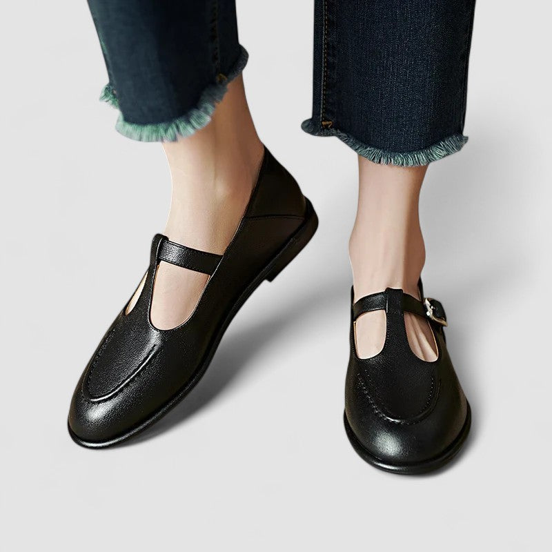 Camila | Low Heel Mary Jane Shoes