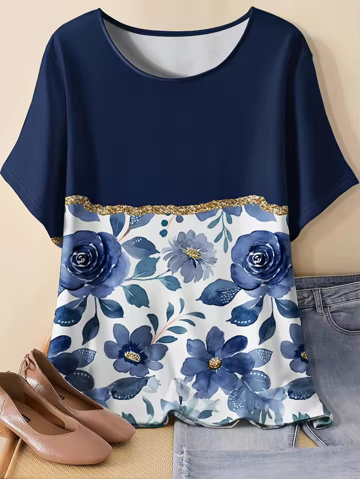 Elsinore™ | Oversized floral print shirt