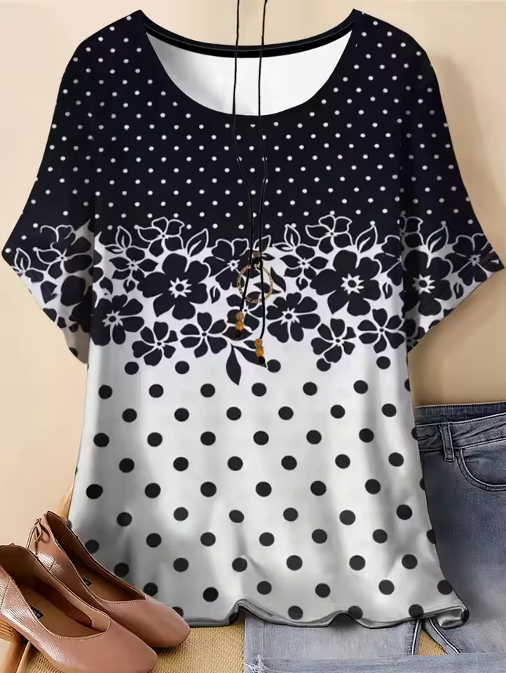 Elsinore™ | Oversized floral print shirt