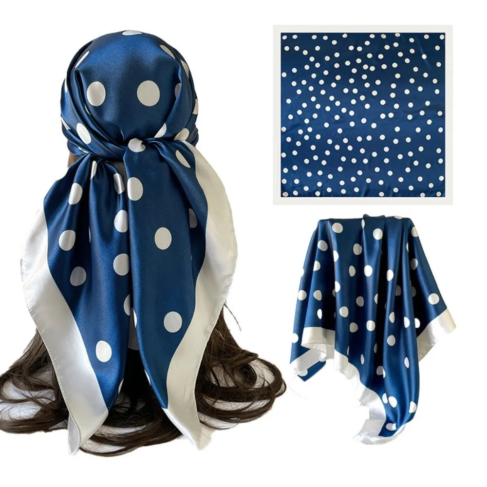 Kalani™ | Vintage Inspired Polka Dot Scarf
