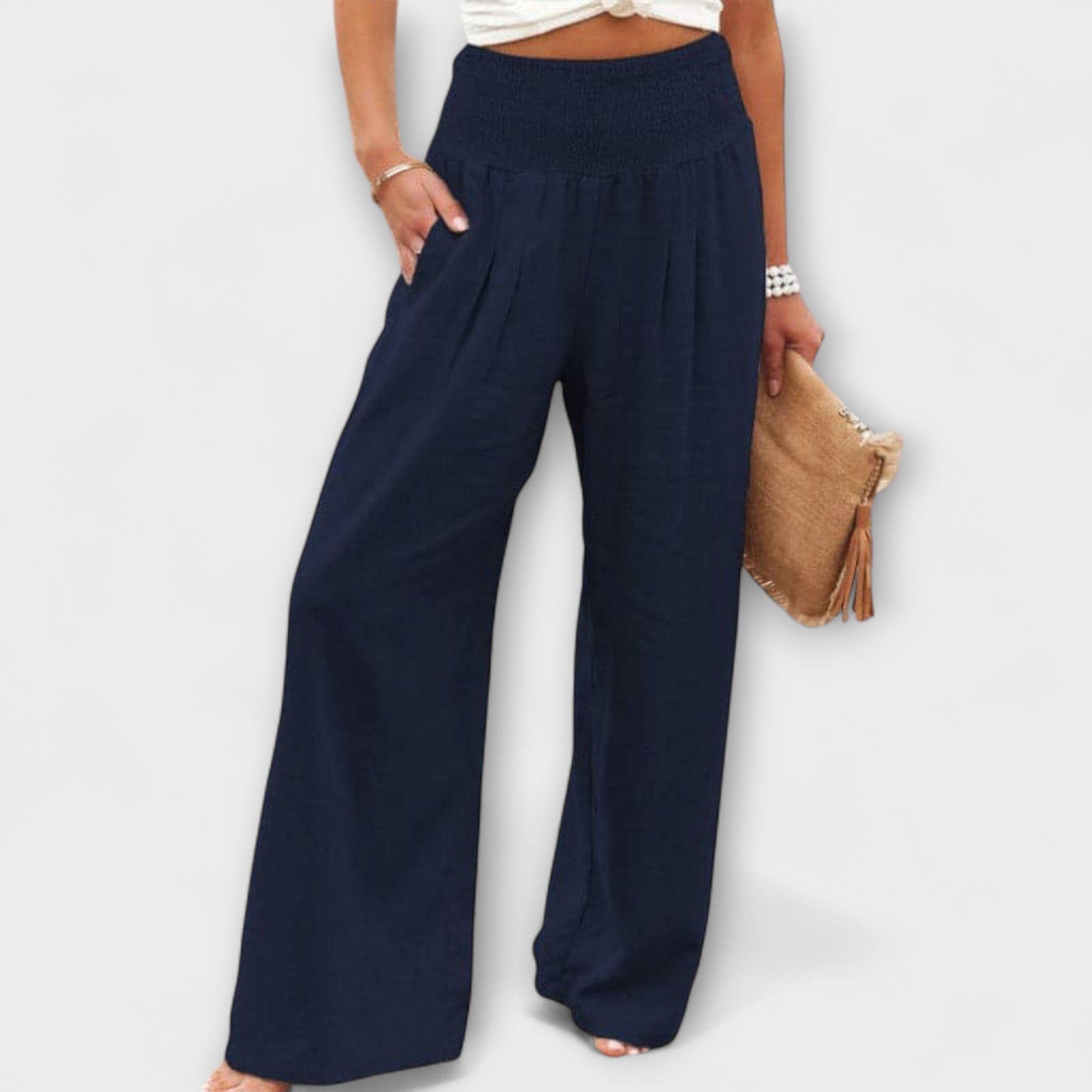Delphina | Relaxed Wide-Leg Pants