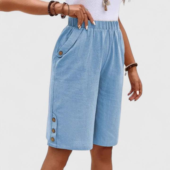 Susannah | Relaxed Knee-Length Shorts