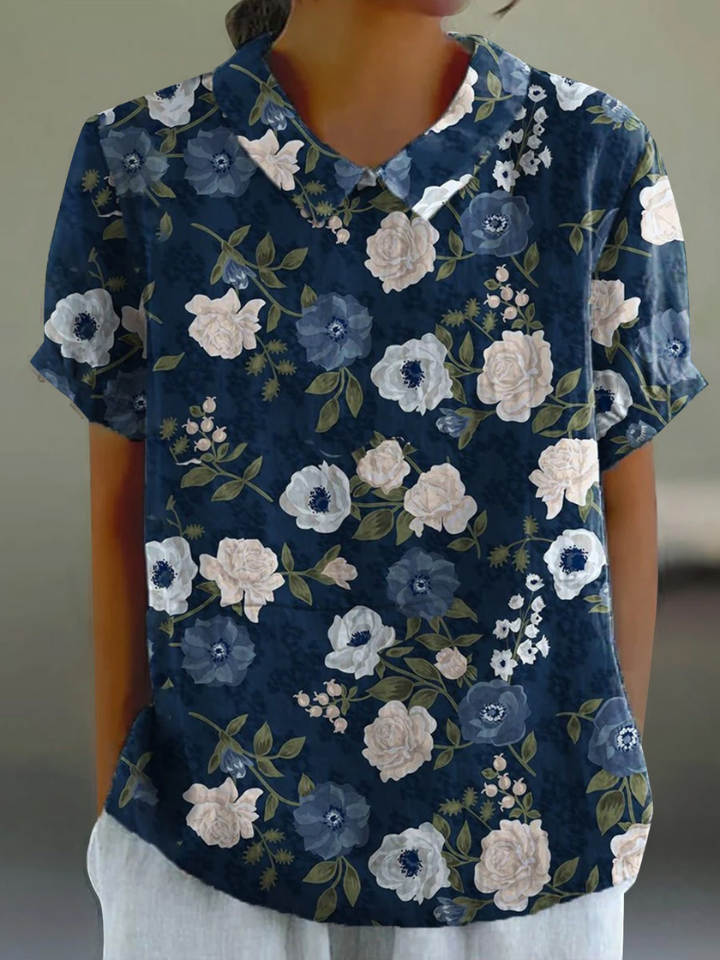 Stellah | Midnight Bloom Shirt