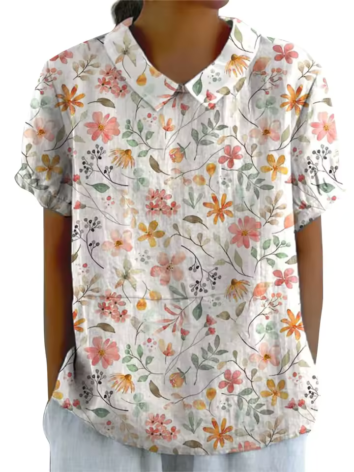 Bella | Ditsy Floral Shirt