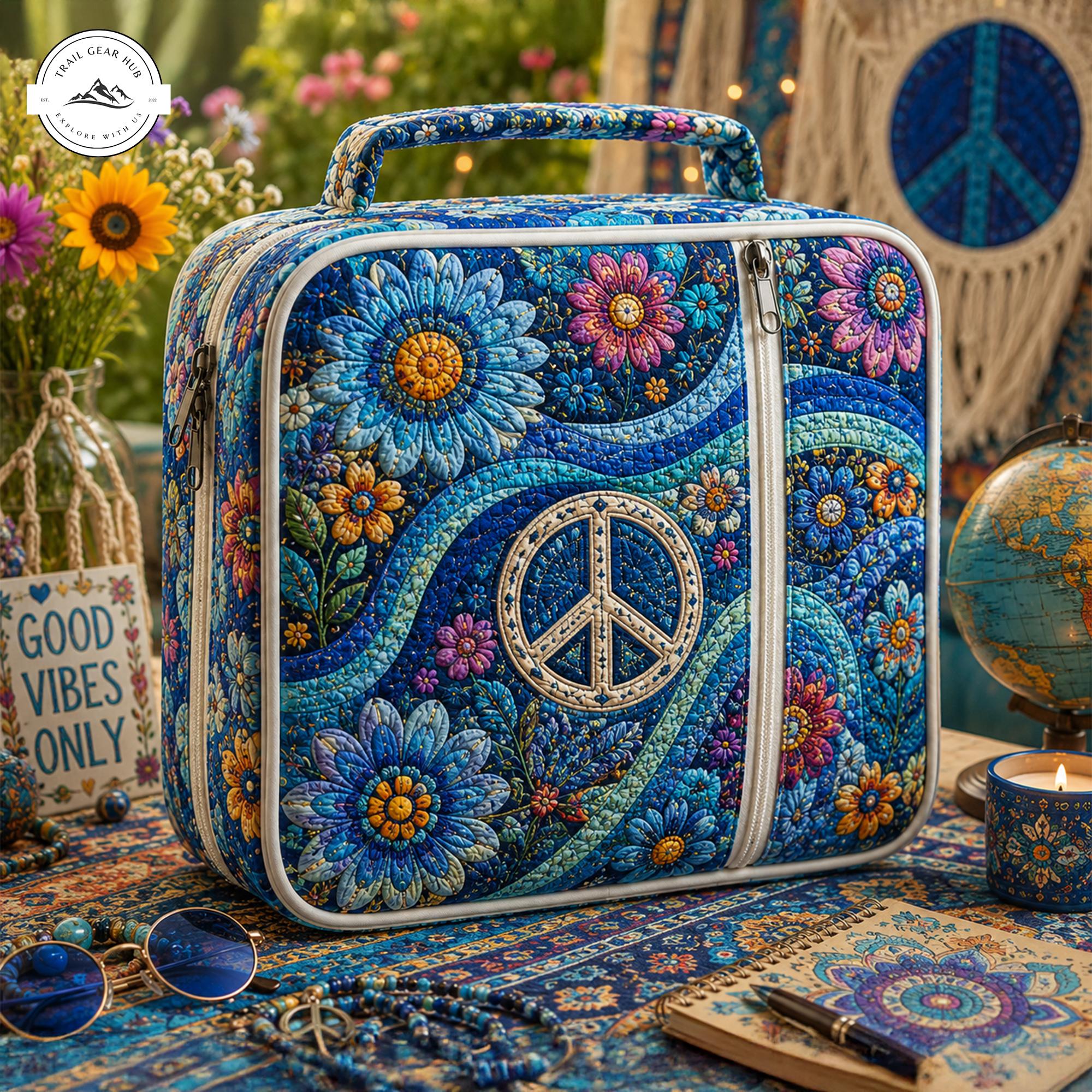 Boho Chic Floral Quilted Bible Cover TP15