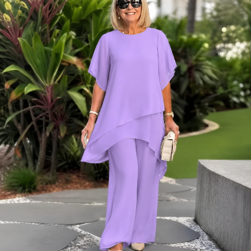 Beverly™ | Elegant Asymmetrical Two Piece Set