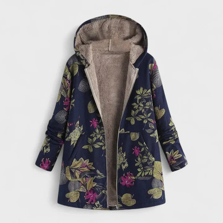Alisha | The Cosy Vintage Parka - Dark Blue