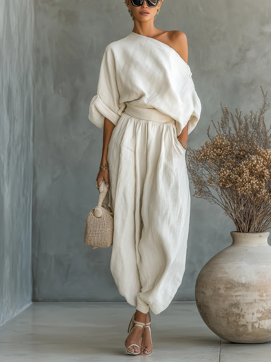 Giulia | One-Shoulder Two-Piece Set