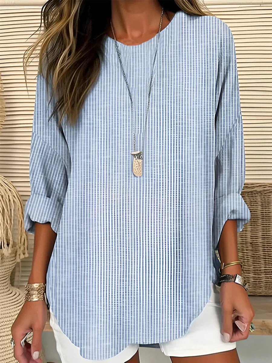 Isabella™ | Casual Striped Blouse