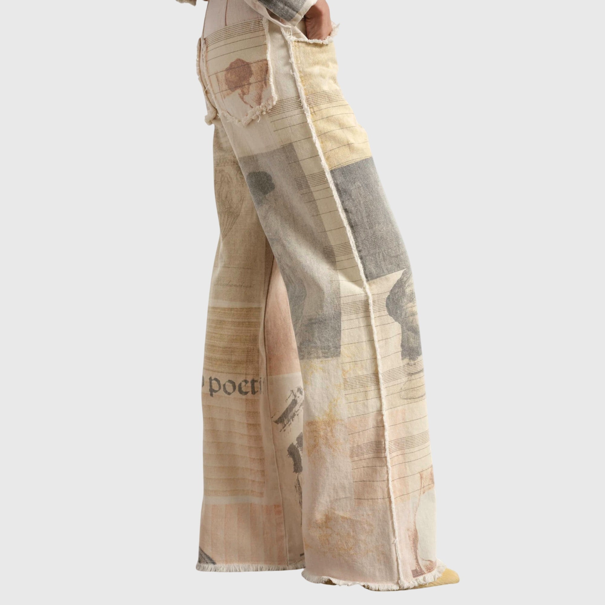 Farrah | Artful Wide-Leg Pants