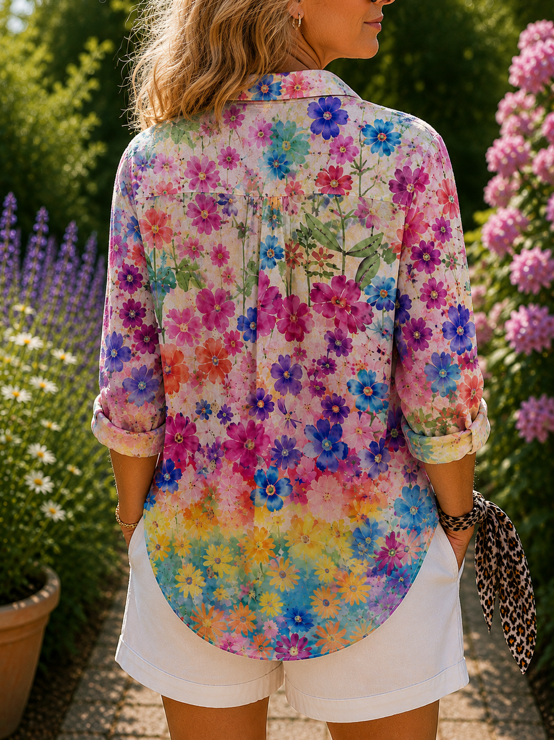 Valeria | Vibrant Artistic Blouse