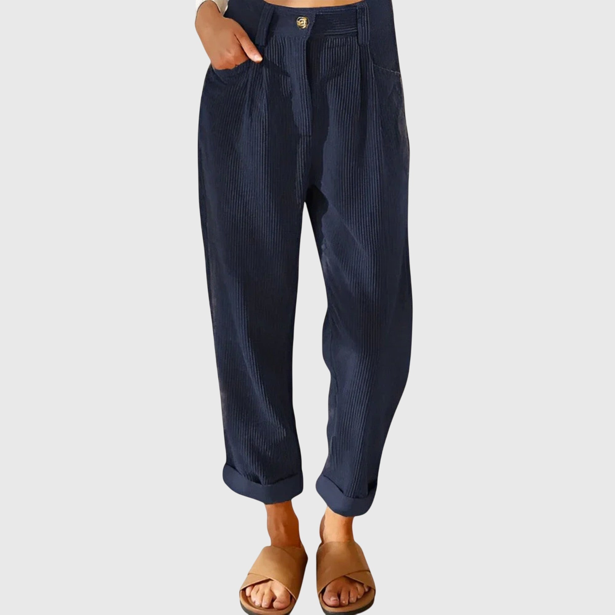 Joanna | Relaxed High-Waist Pants