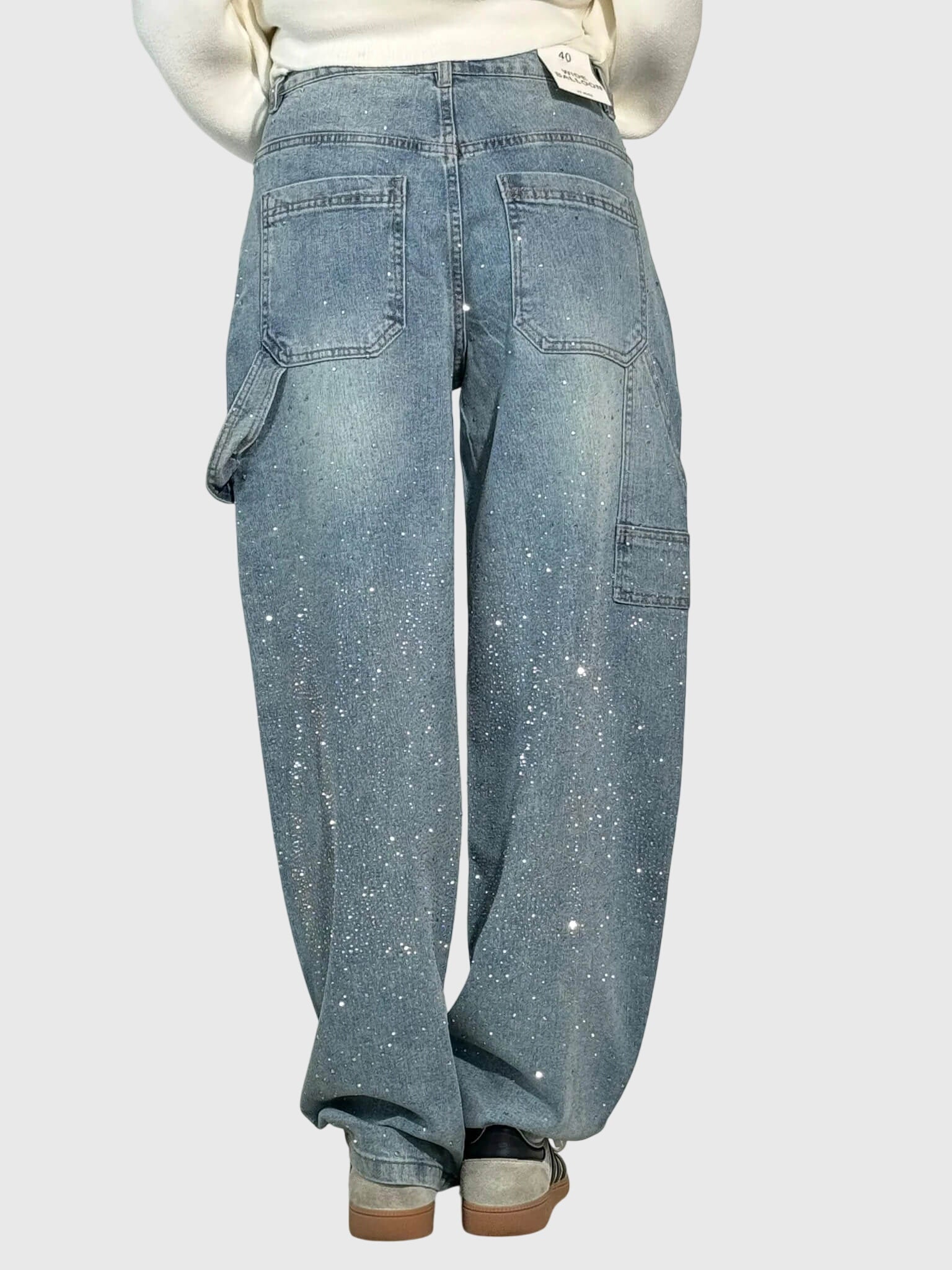 Camryn | Sparkle Wide-Leg Pants