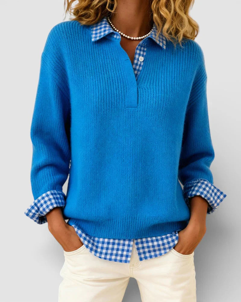 Beatrice | Layered Sweater Top