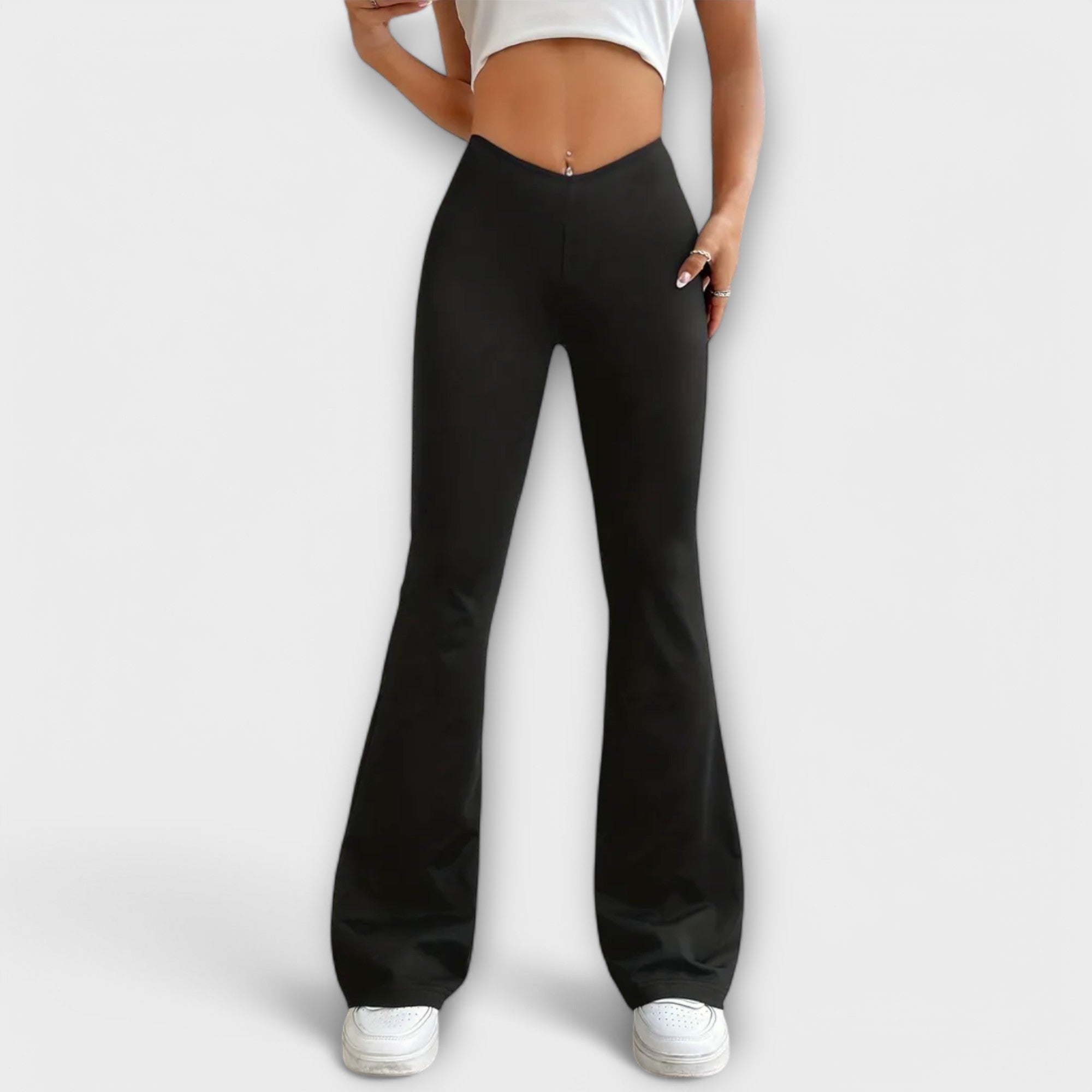 Claire | Flared High-Waist Pants
