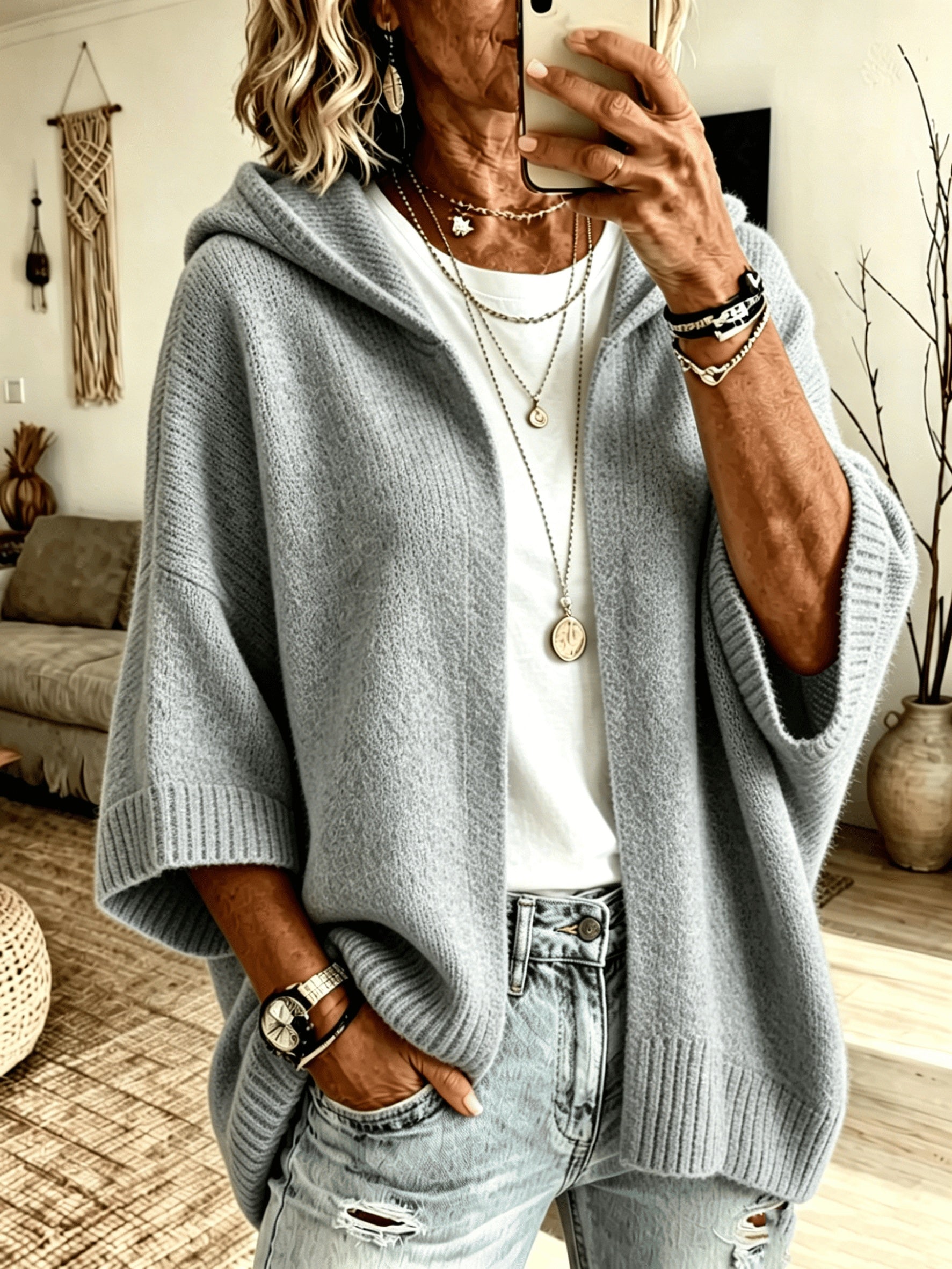 Laurel™ | Women's Elegant Casual Hooded Cardigan