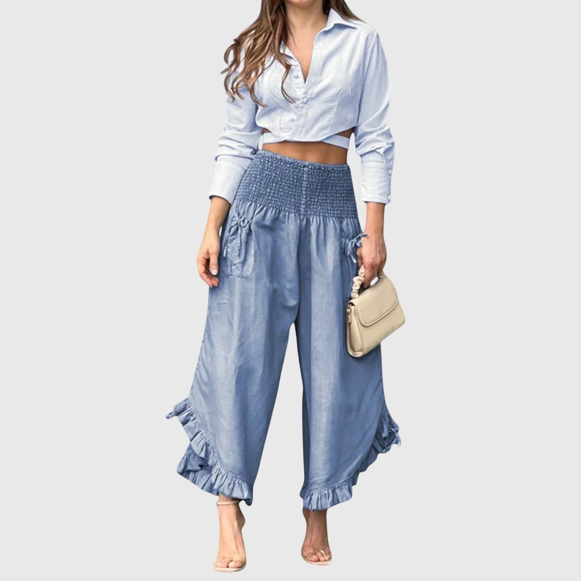 Annabel | Flowing Wide-Leg Pants