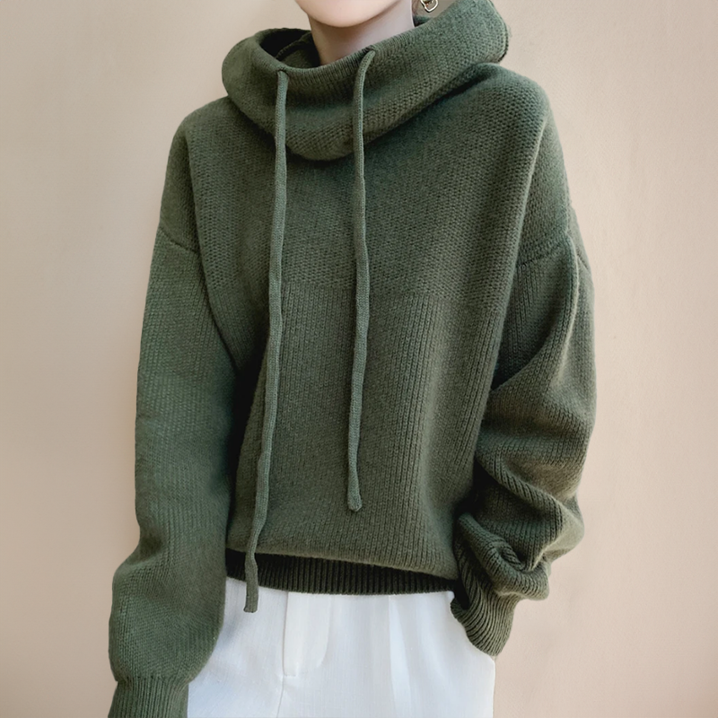 Hannah | Elegant High-Neck Pullover