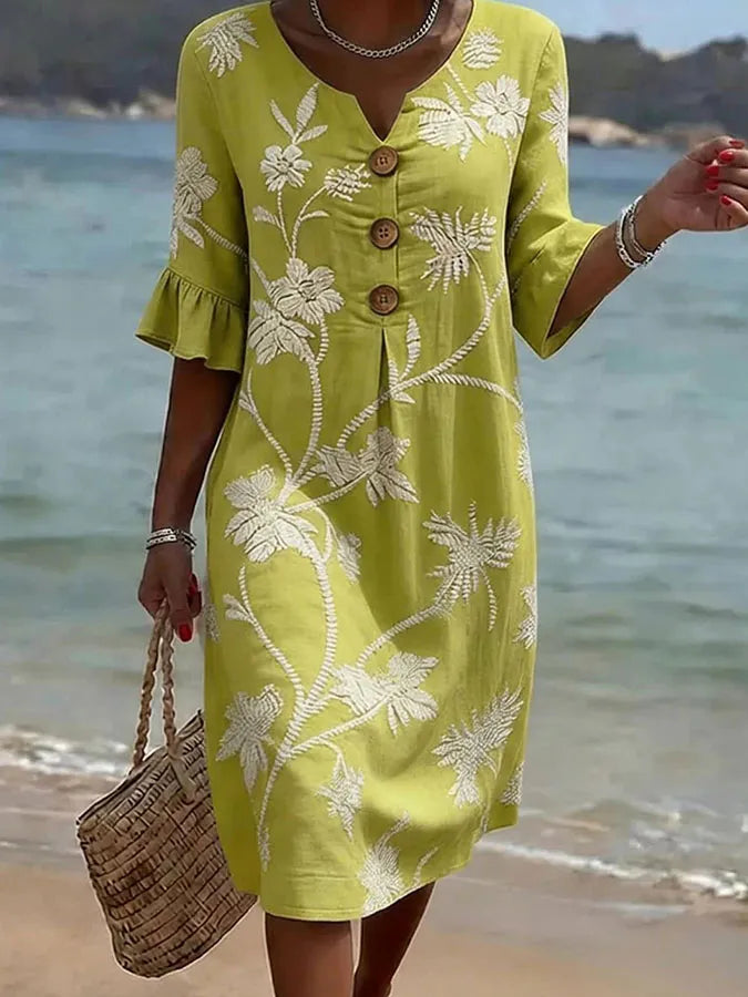 Women’s Casual Floral Print Dress