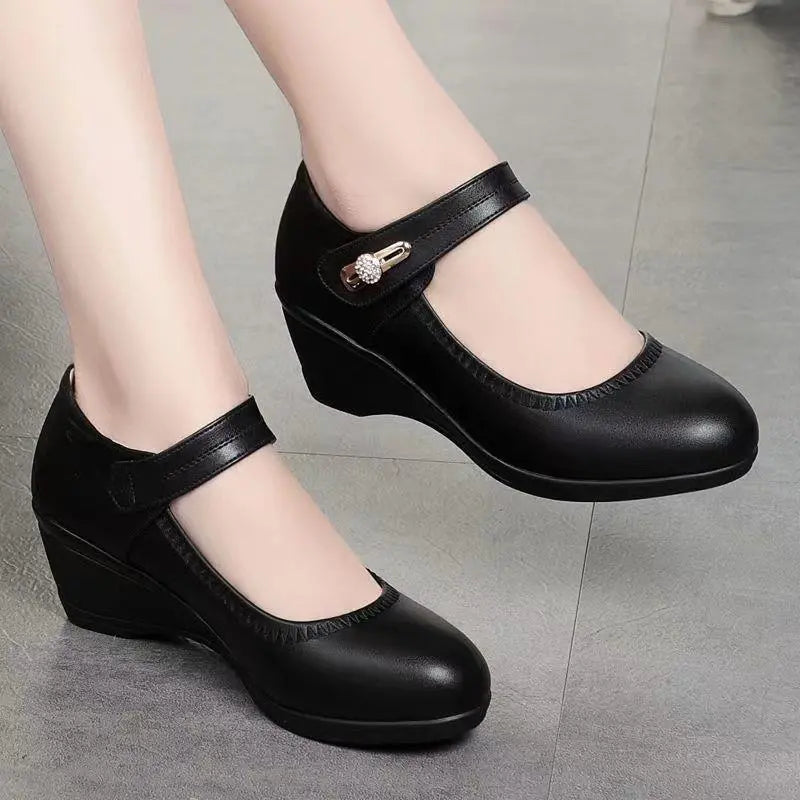 Carlina™ | Elegant Mid-Heel Comfort Shoes