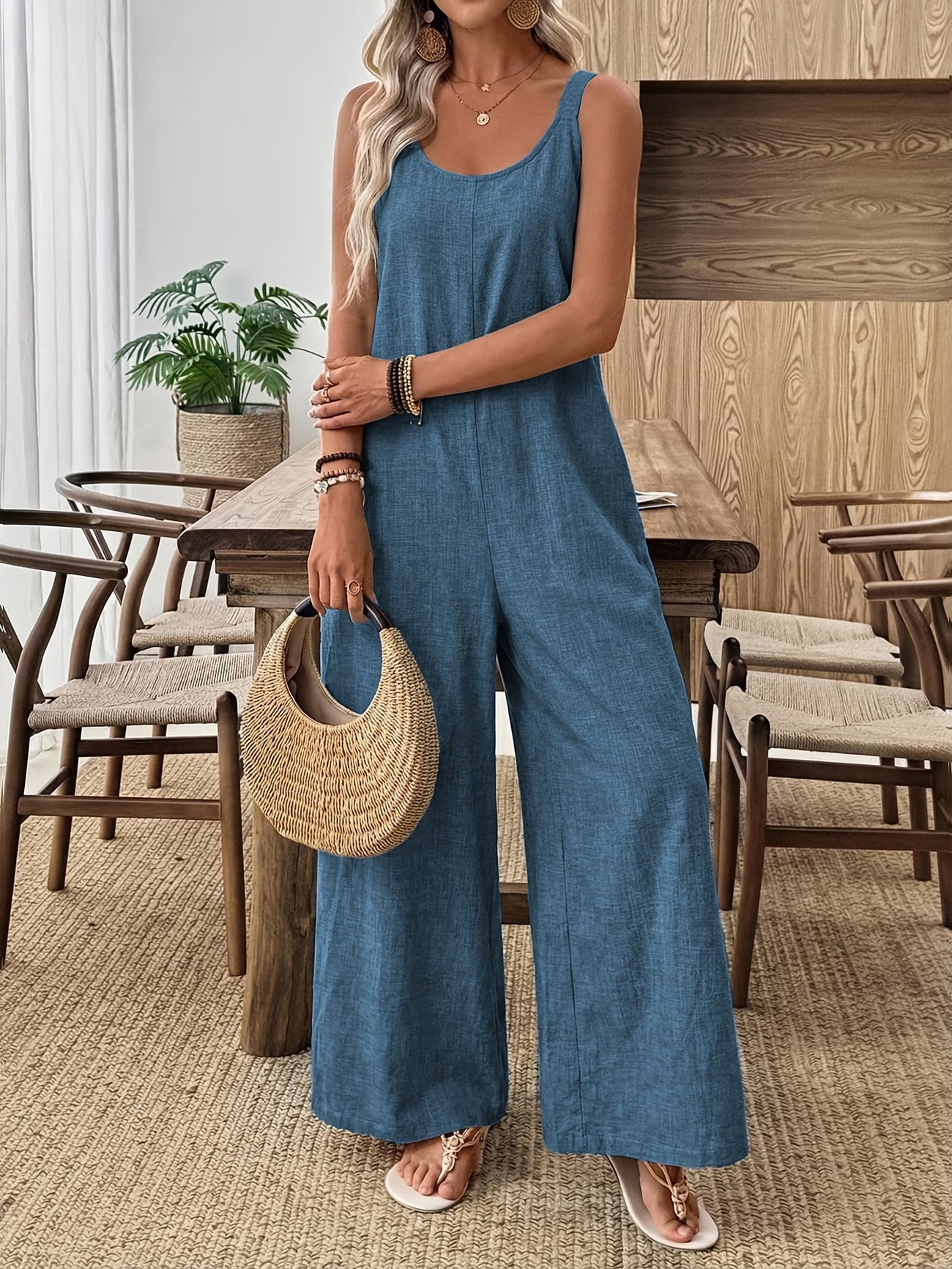 Annelie™ | Relaxed Beach Vacation Jumpsuit