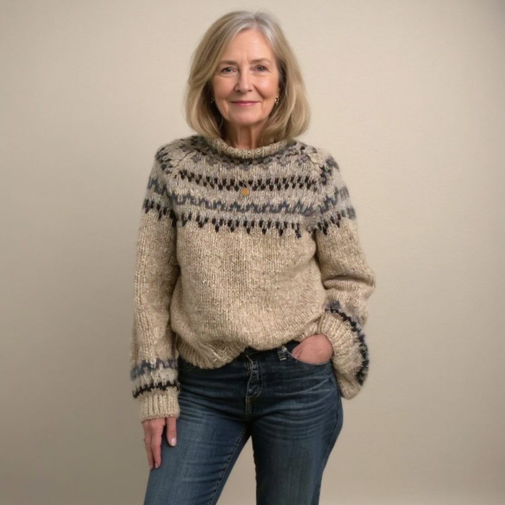 Gretchen | Handcrafted Nordic Knit Sweater