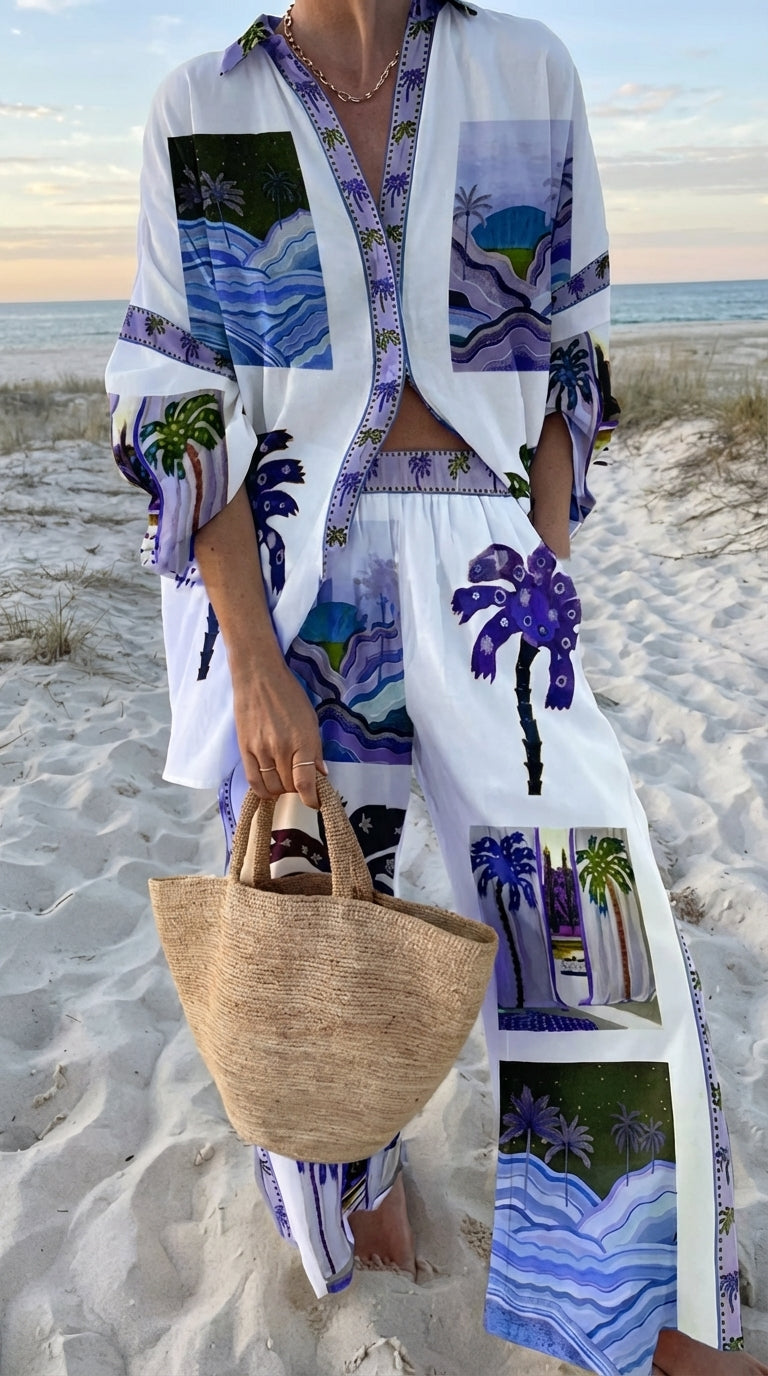 Nova™ | Fresh Summer Escape Shorts Set