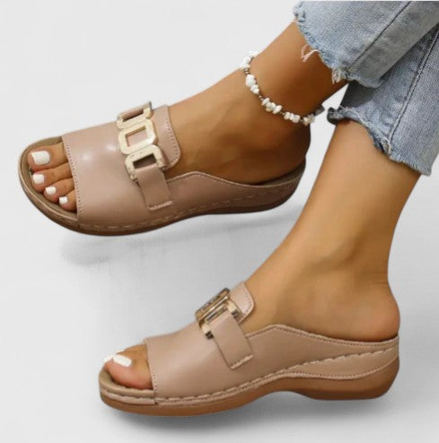 Monroe™ | Luxe Buckle Sandals