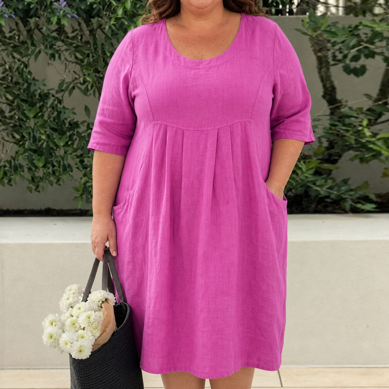 Paisley | Elegant Dress With Pockets
